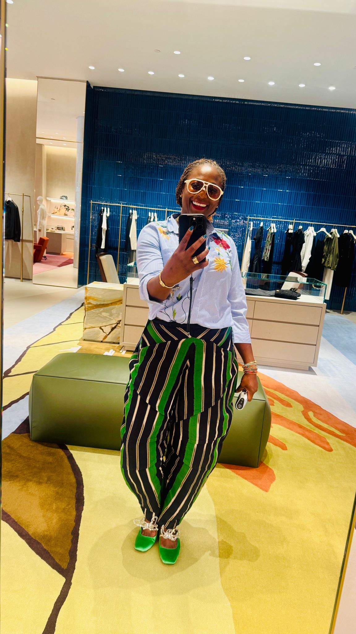 ITUEN BASI Asooke Balloon Pants
