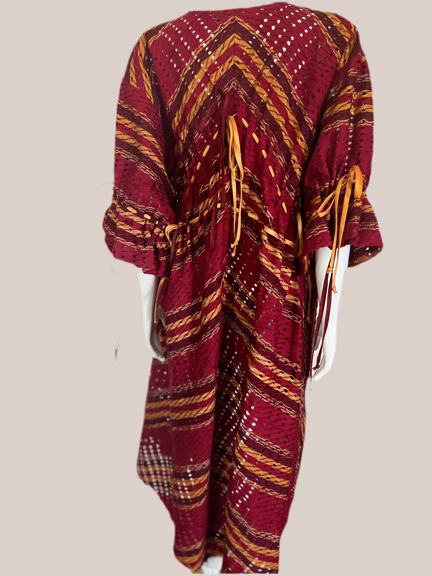 ITUEN BASI Morinsojo Red Coat Dress