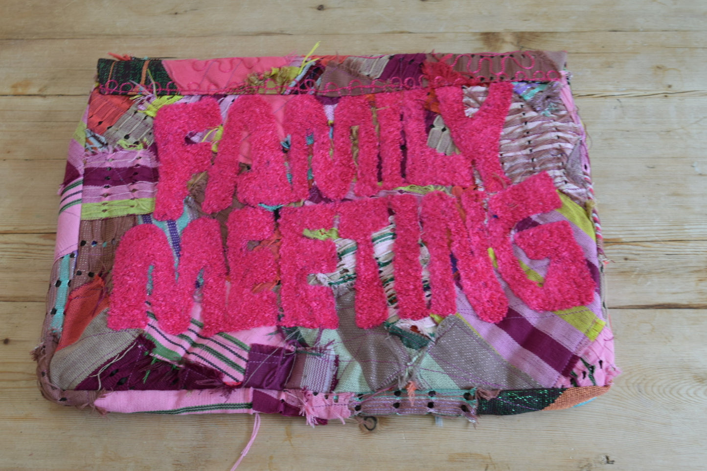 ITUEN BASI Family Meeting Slouchy Clutch Purse