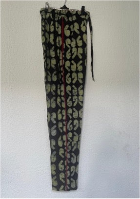 OBIDA 69 Cream and Navy Lounge Pants