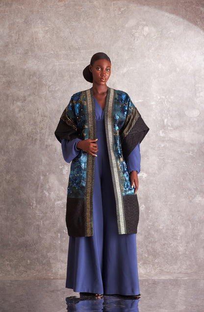 THE LADYMAKER Eclipse Carbon Kimono