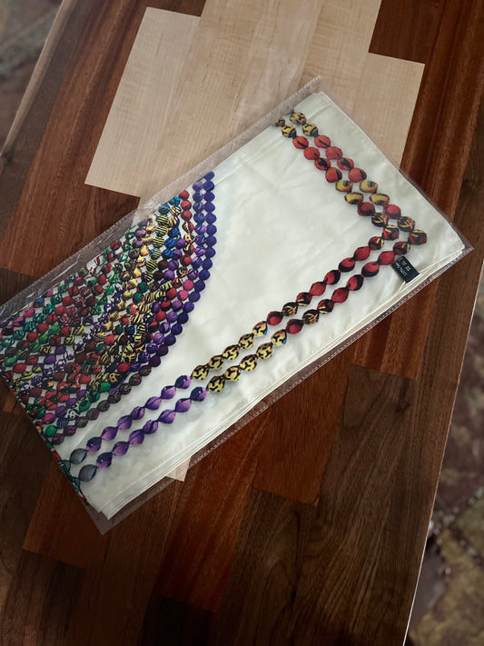 ITUEN BASI Traditional Print Scarf