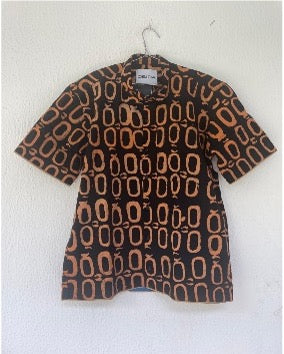 OBIDA Oh Oh Orange Short Sleeve Shirt